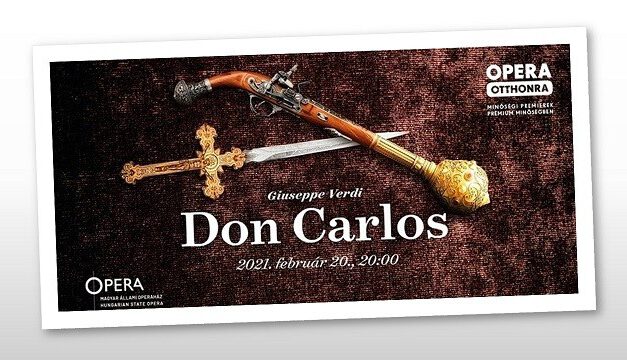 Online Don Carlos-premierre készül az Opera