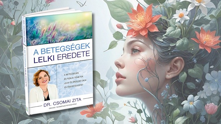 Megjelent Dr. Csomai Zita legújabb könyve: „A betegségek lelki eredete” – Test és lélek harmóniája – Kulcs az egészséghez