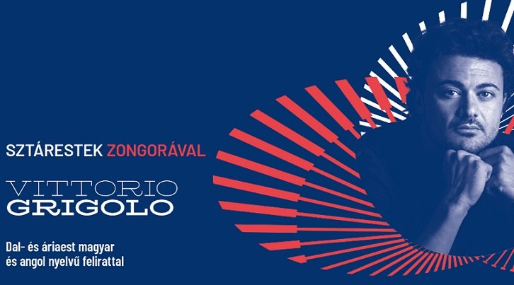 Nápolyi dalok és olasz filmsláger is szerepel Vittorio Grigolo operaházi dalestjén