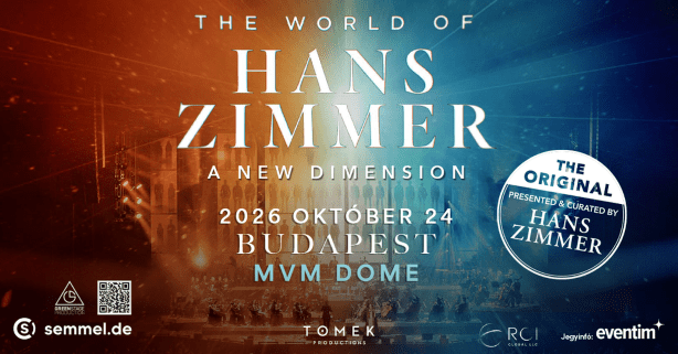 Hans Zimmer filmzenéi élőben szólalnak meg Budapesten