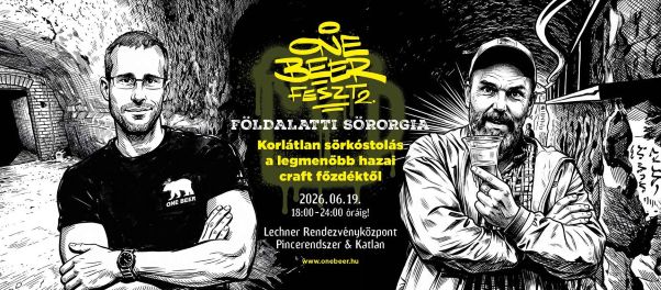Székelykáposzta-sör és titkos katakombák: Budapest alatt rendezik meg az év legkülönlegesebb sörfesztiválját! – Különleges craft sörökkel nyílik meg a Lechner-pincék júniusban