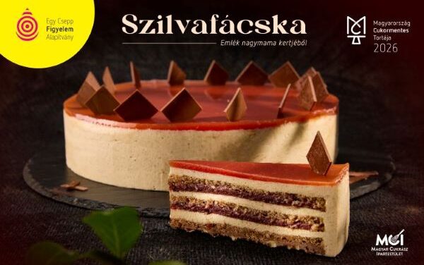 A gyermekkori emlékeket idéző „Szilvafácska” lett Magyarország Cukormentes Tortája