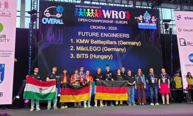 Magyarország ismét bizonyított: méltó 3. helyen végeztek a magyarok a WRO Open Championship nemzetközi versenyen – Két győri diák szerzett bronzérmet a nemzetközi robotikai bajnokságon